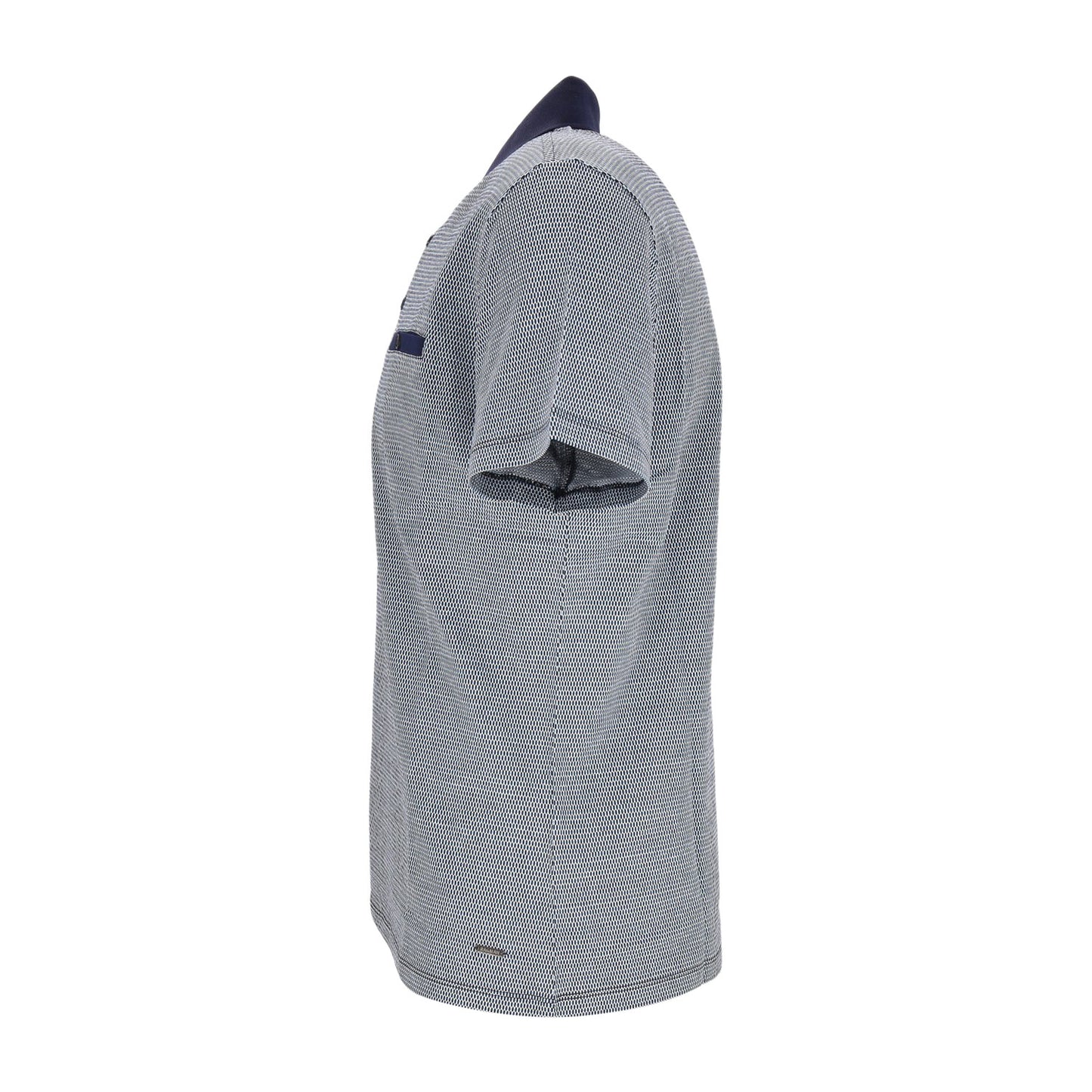 Ragman Herren Poloshirt in blau