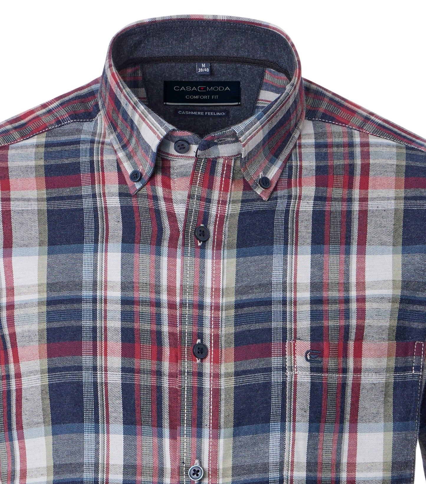 Casa Moda Herren Hemd in blau