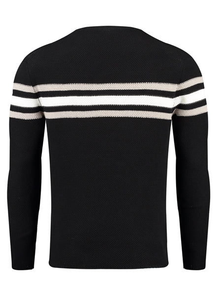 Key Largo Herren Pullover in schwarz