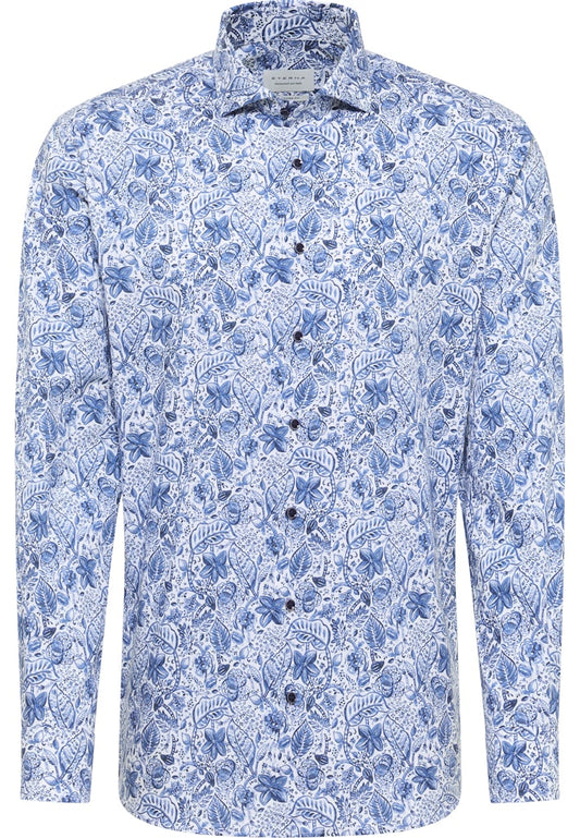 eterna Herren Hemd in blau