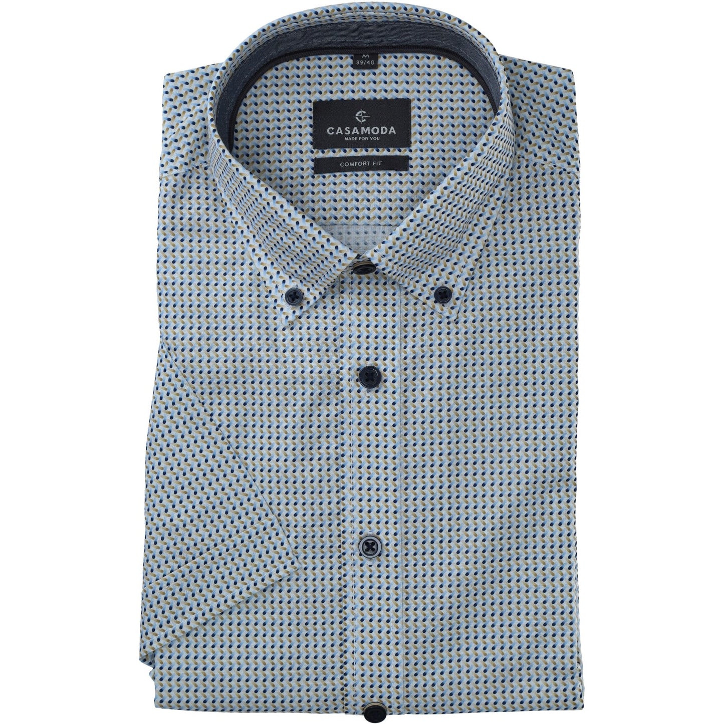 Casa Moda Herren Hemd in blau