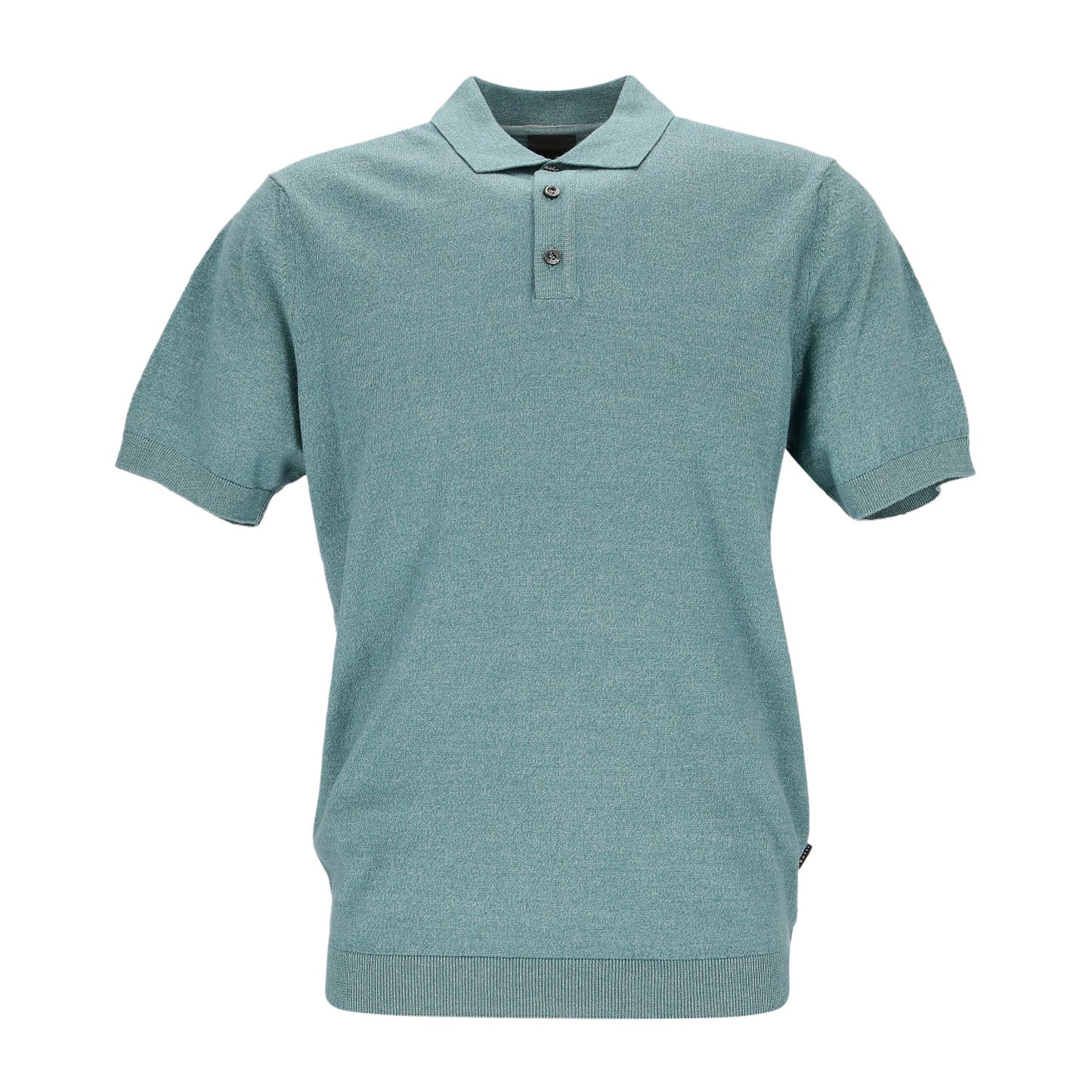 Bugatti Herren Strick-Polo in grün