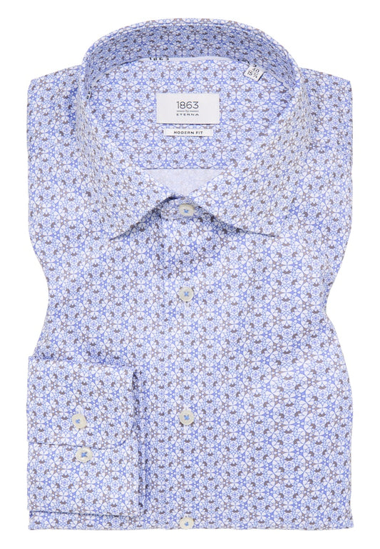 eterna Herren Hemd in blau