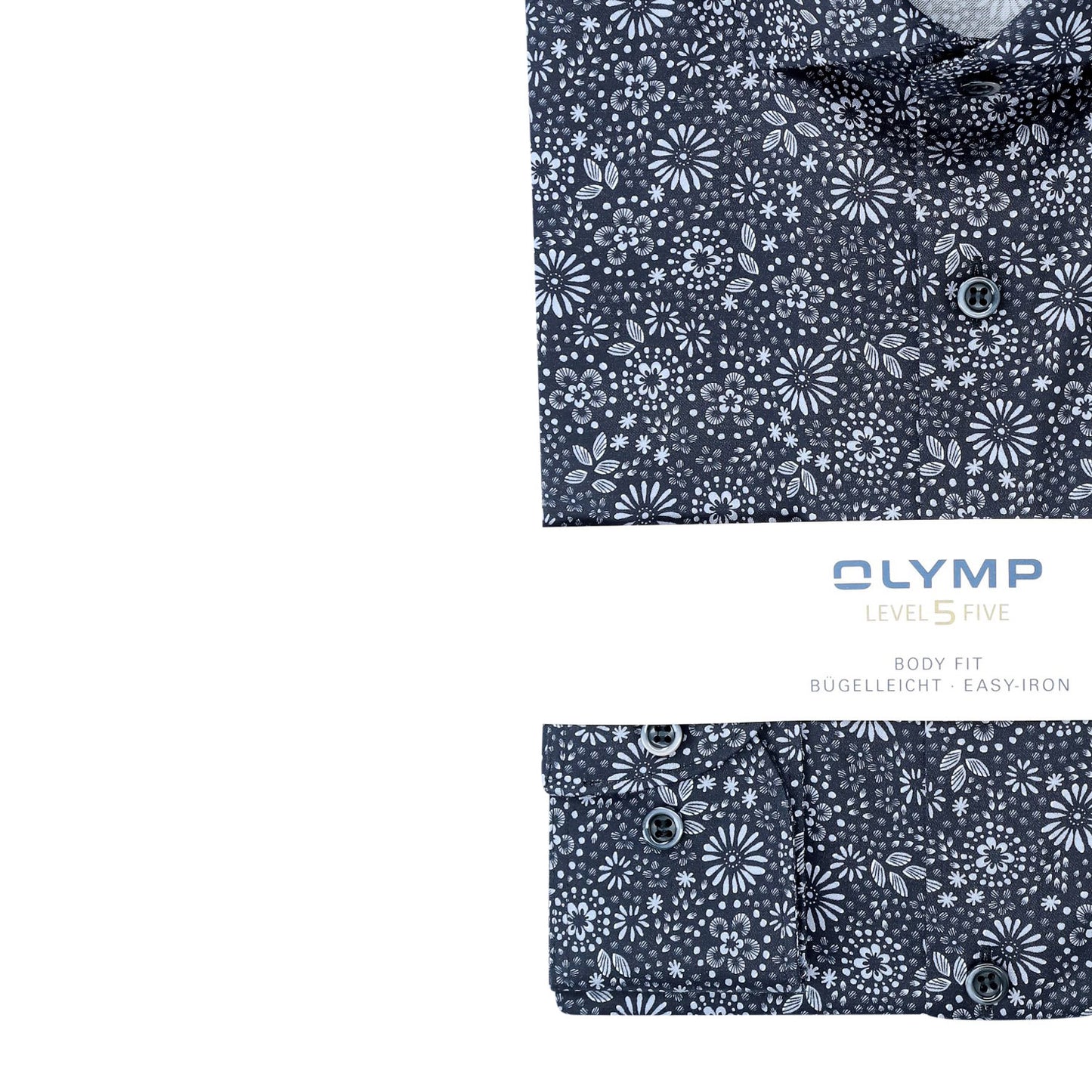Olymp_BF Herren Hemd in grau