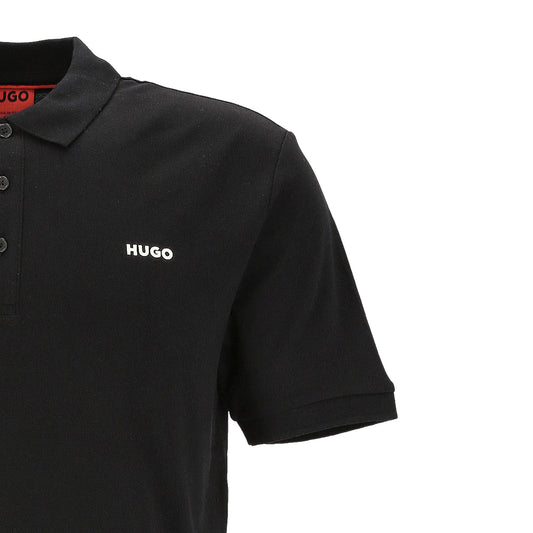 HUGO_Red Herren PoloShirt in schwarz