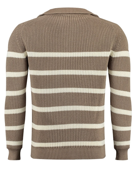 Key Largo Herren Pullover in taupe