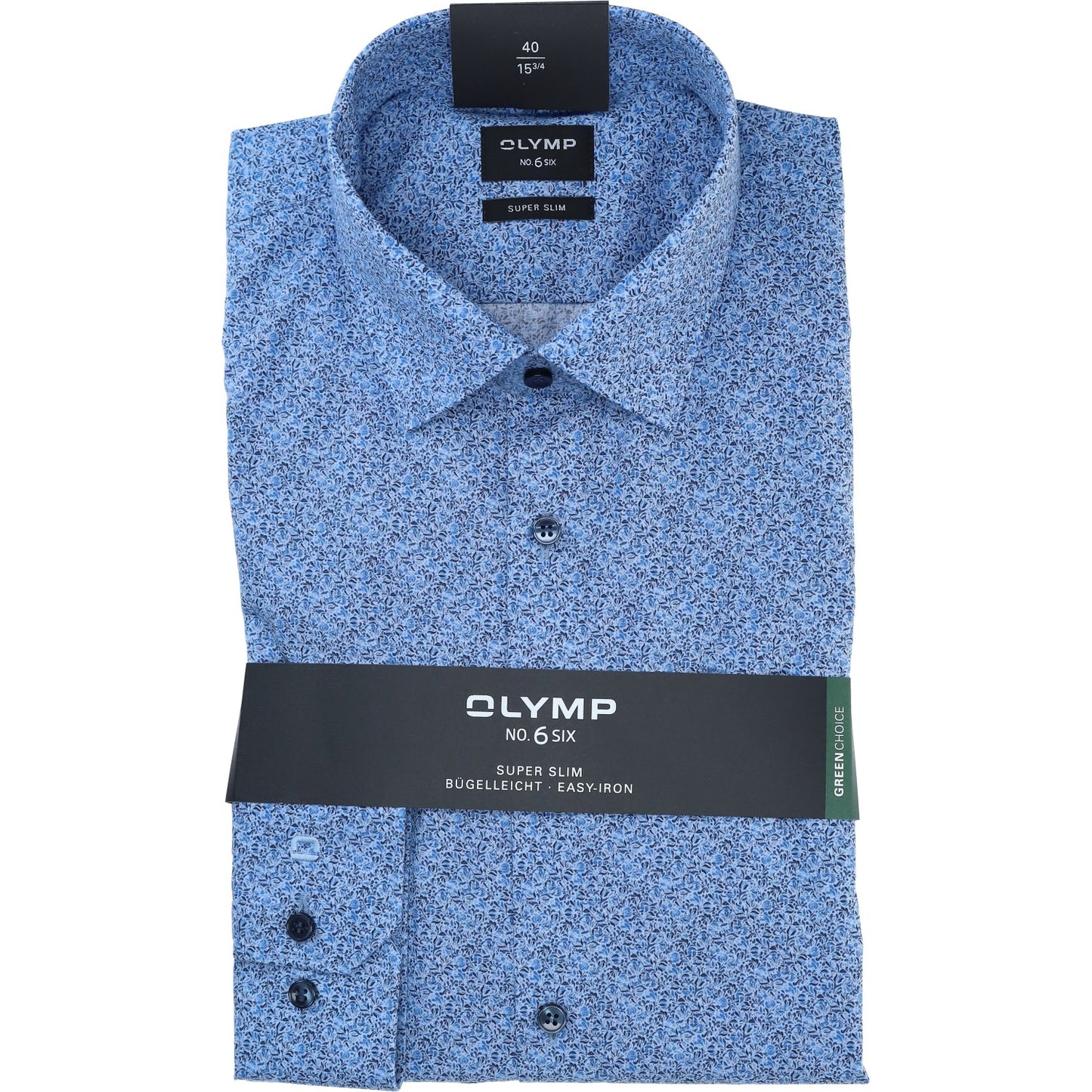 Olymp_SF Herren Hemd in blau
