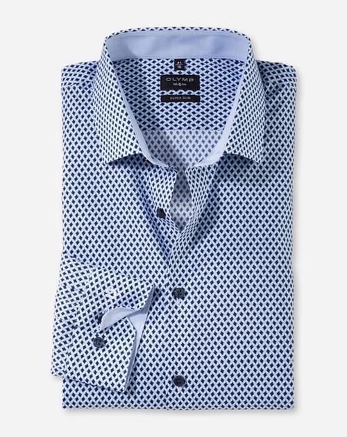 Olymp_SF Herren in blau
