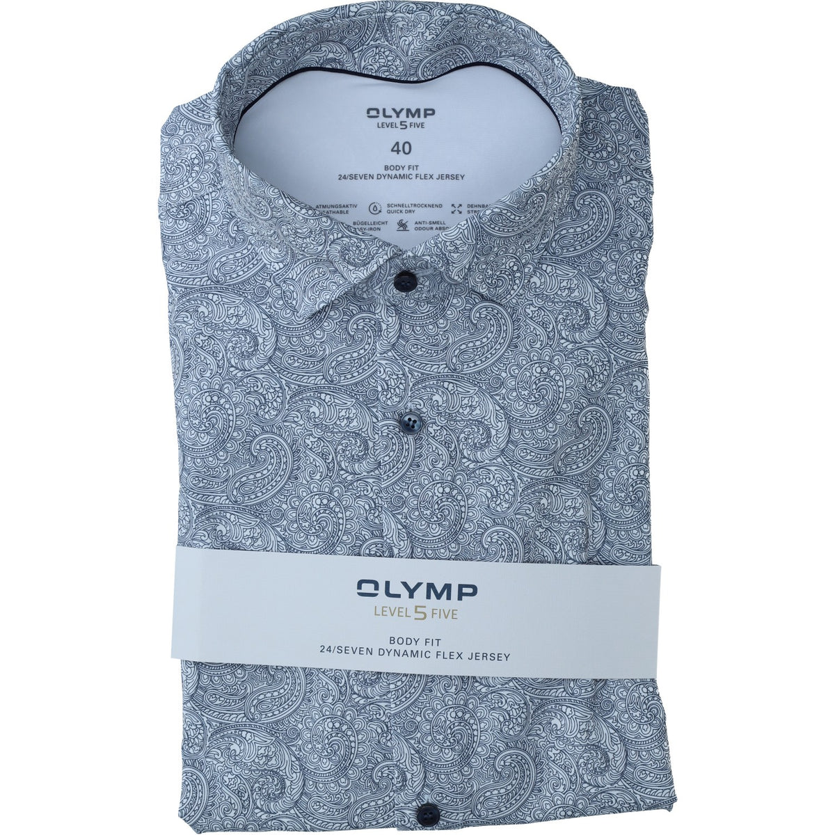 Olymp-Jersey_BF Herren in blau