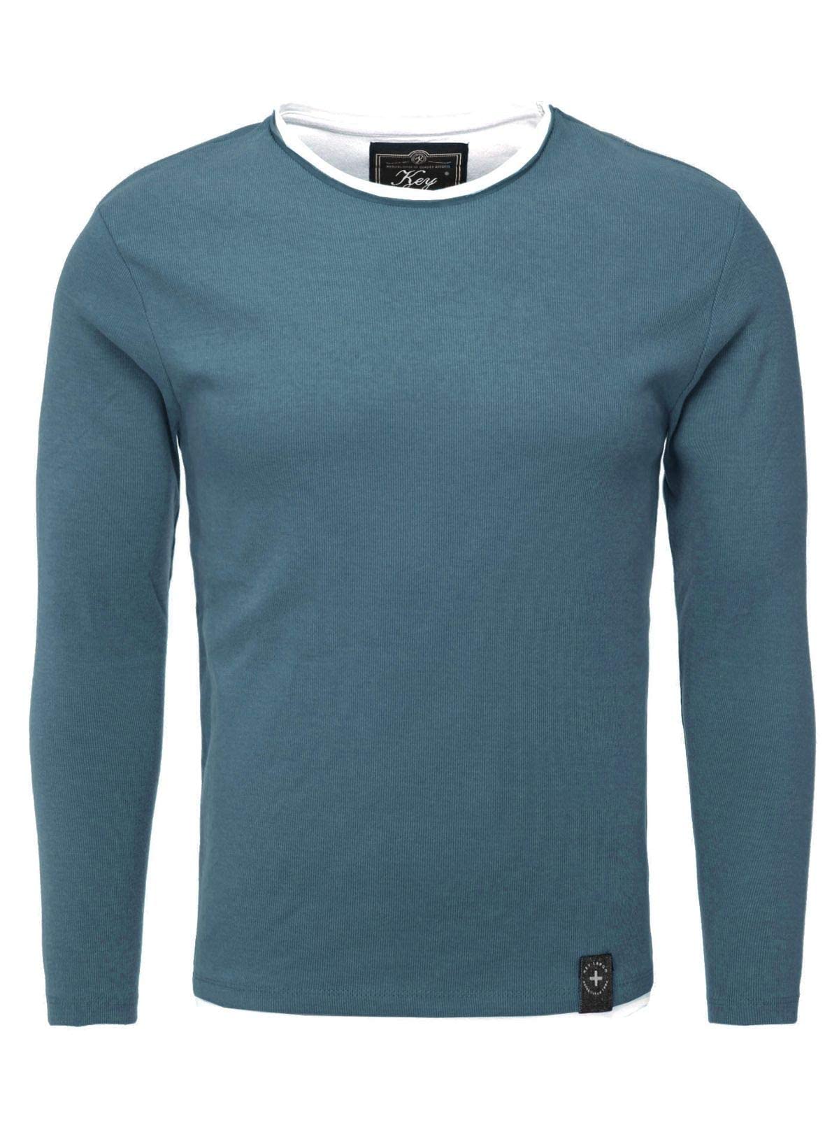 Key Largo Herren Sweat-Shirt in blau