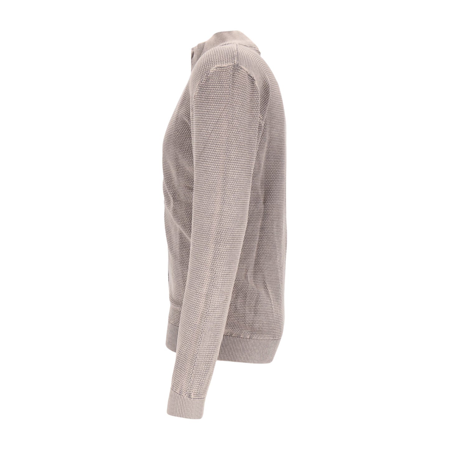 Key Largo Herren Strickjacke in grau