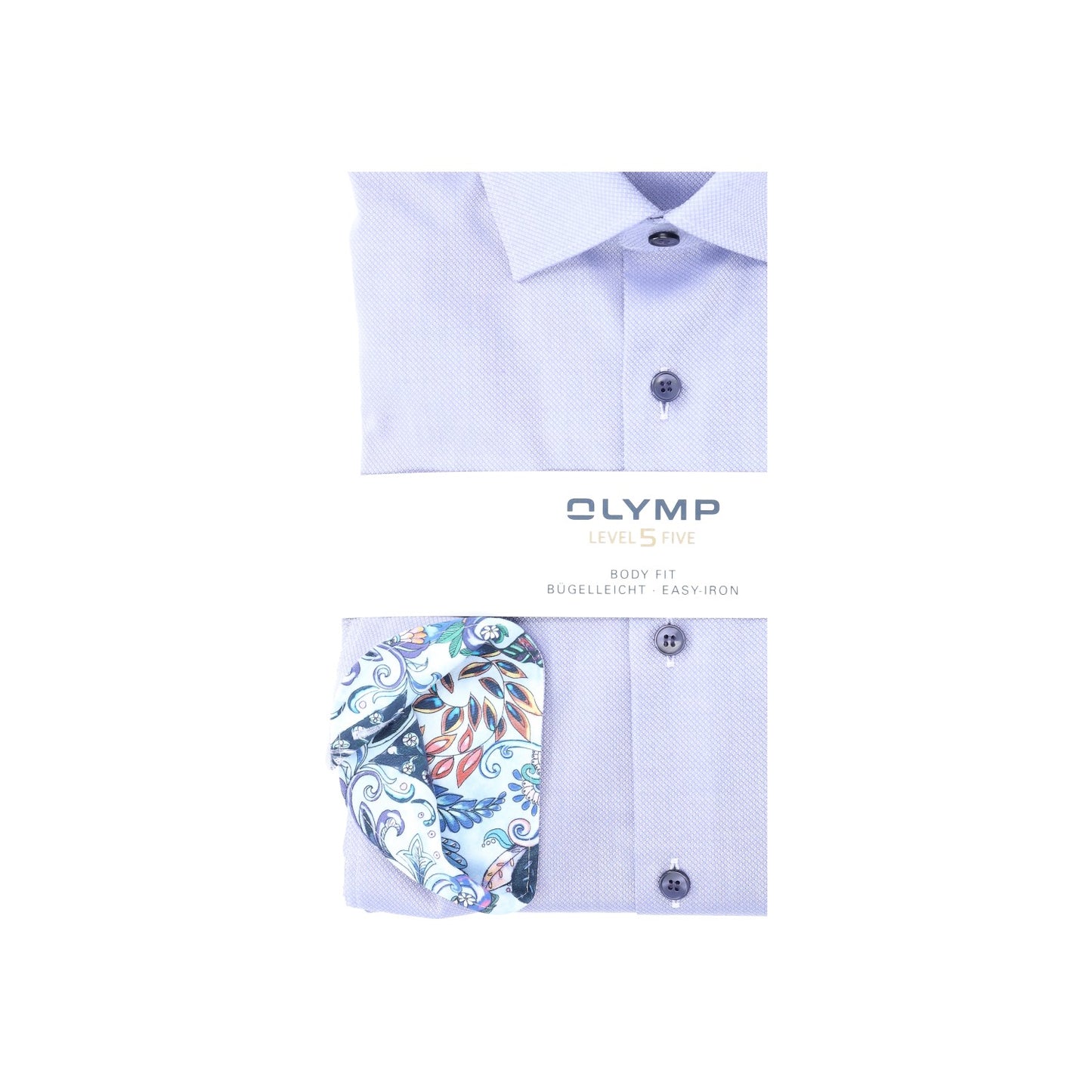 Olymp_BF Herren Hemd in blau