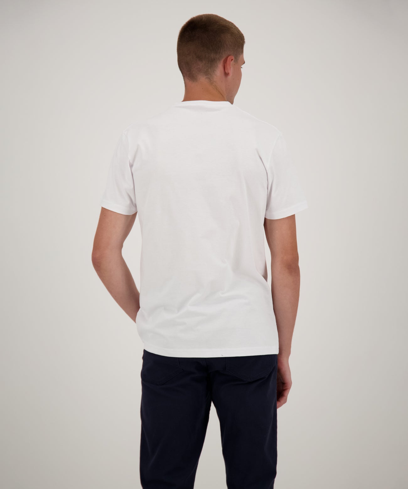 Ragman Herren T-Shirt in weiß