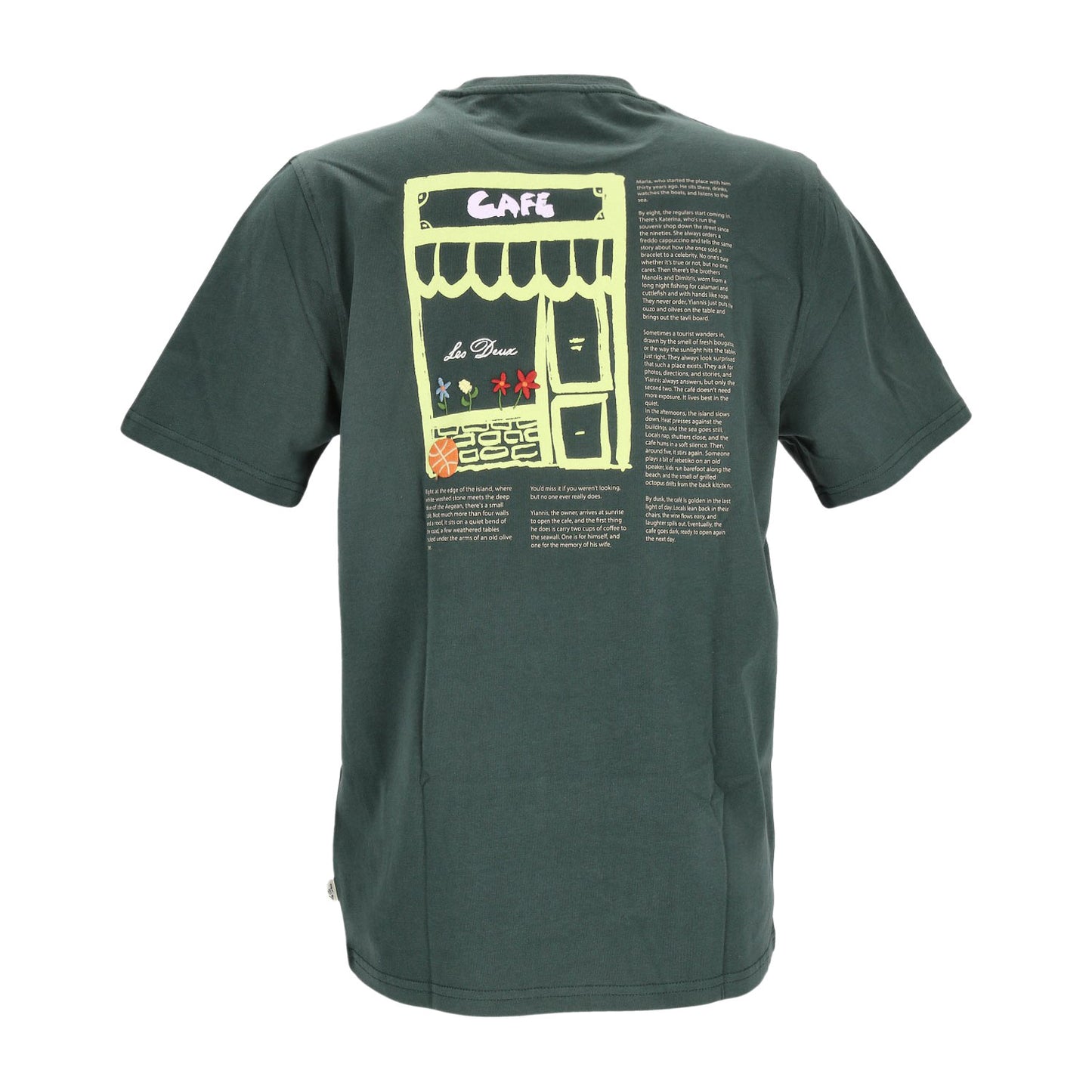 Les Deux Herren T-Shirt in grün