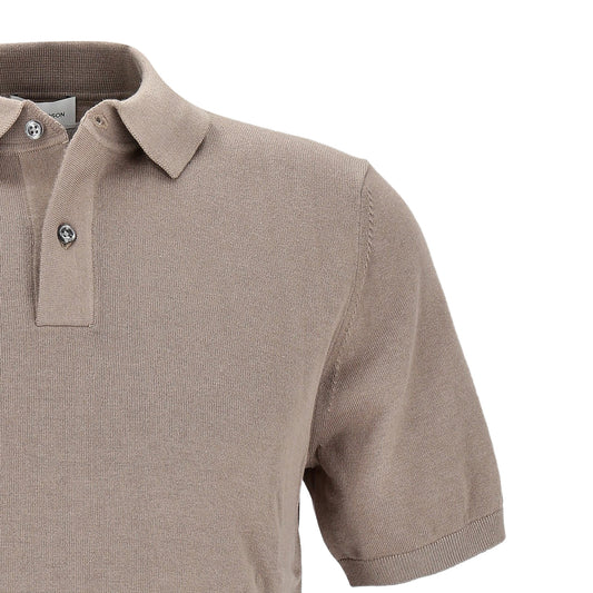 Roy Robson Herren Poloshirt in braun