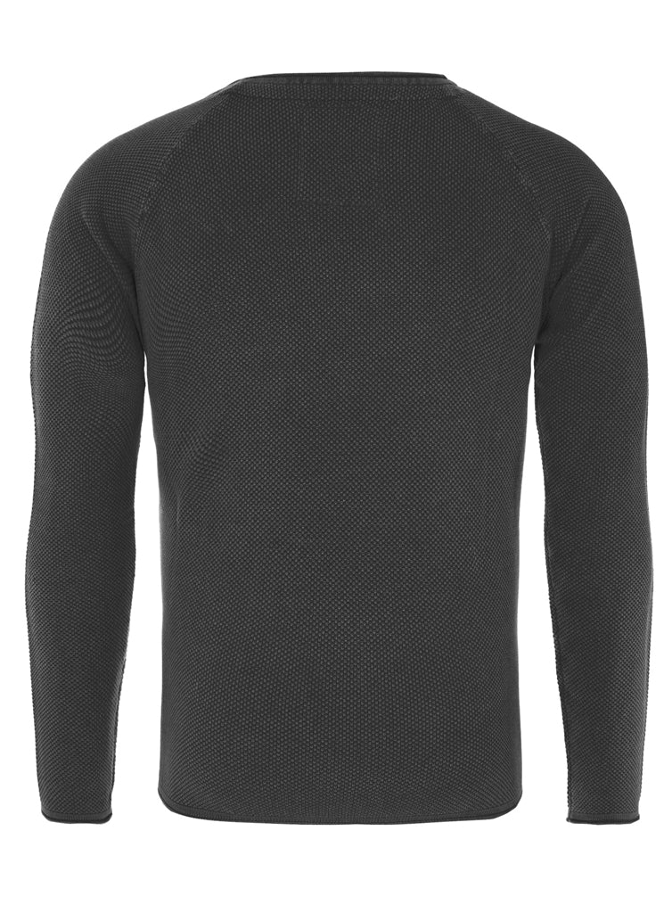Key Largo Herren Pullover in anthrazit