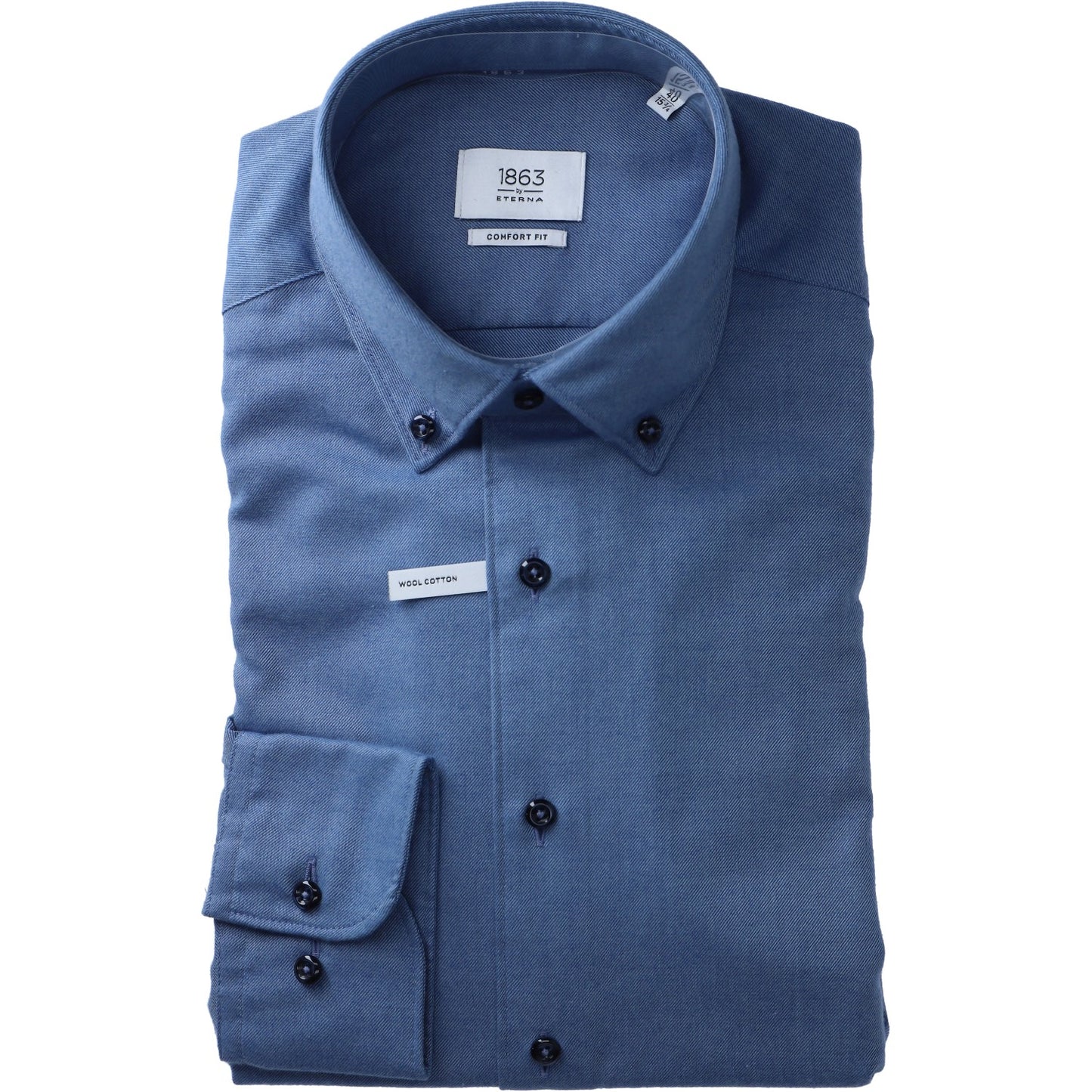 eterna Herren Hemd in blau