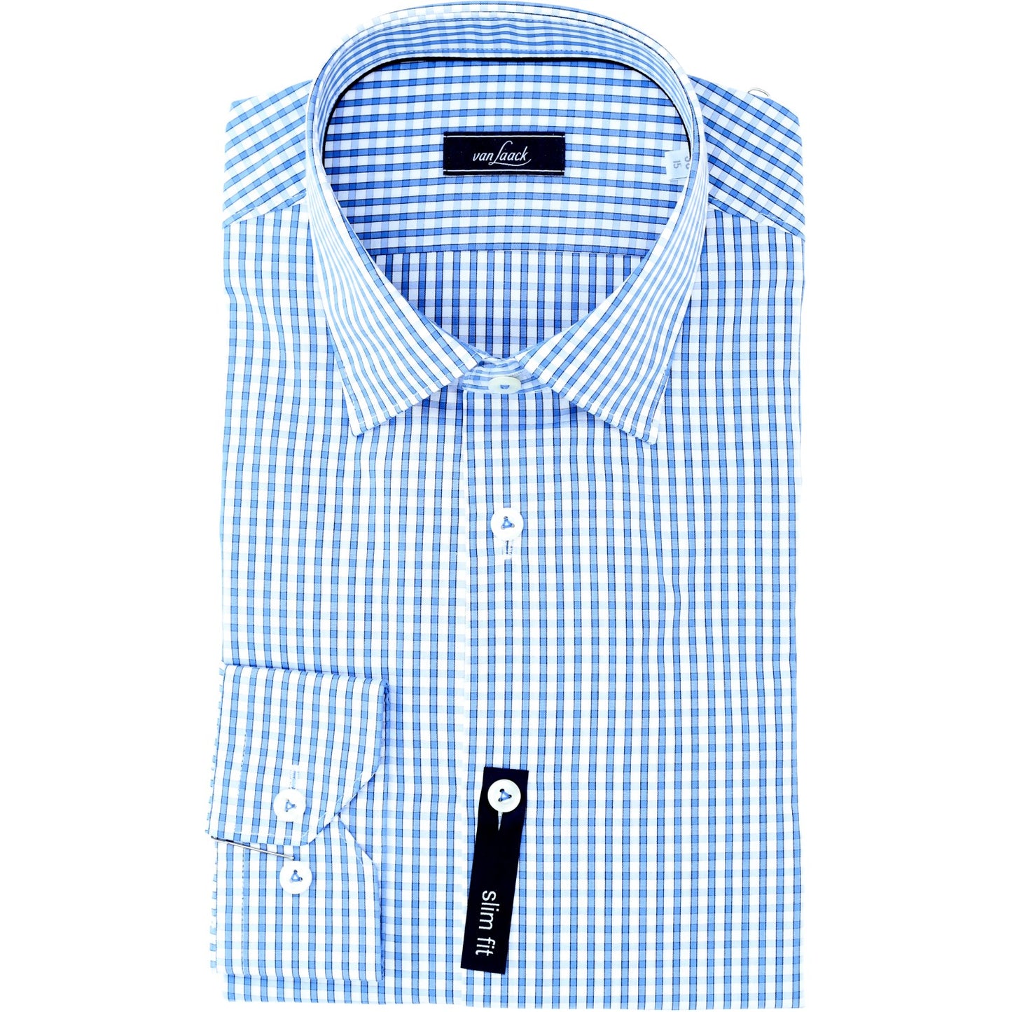 van Laack - slim Blue (20-BF) Herren Hemd in blau