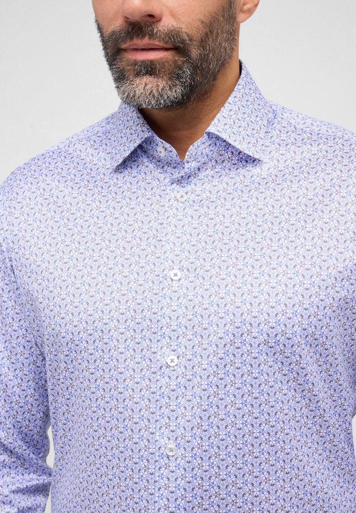 eterna Herren Hemd in blau