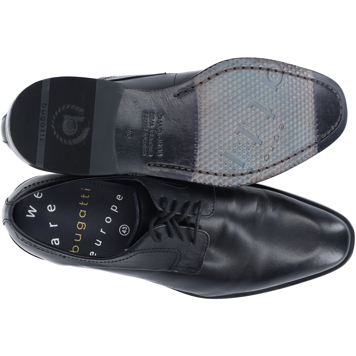 bugatti-Shoes CITY Herren Schuhe in schwarz