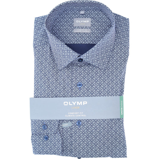 Olymp_CF Herren Hemd in blau