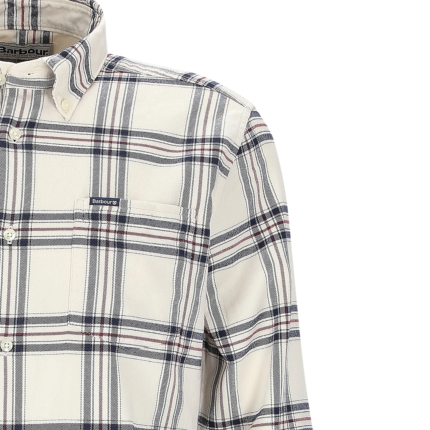 Barbour Herren Hemd in weiß