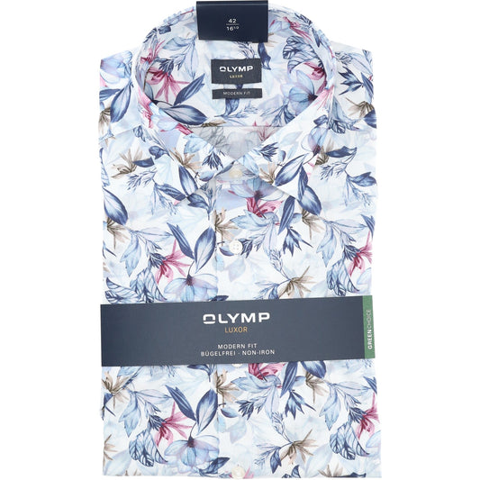Olymp_MF Herren Hemd in blau