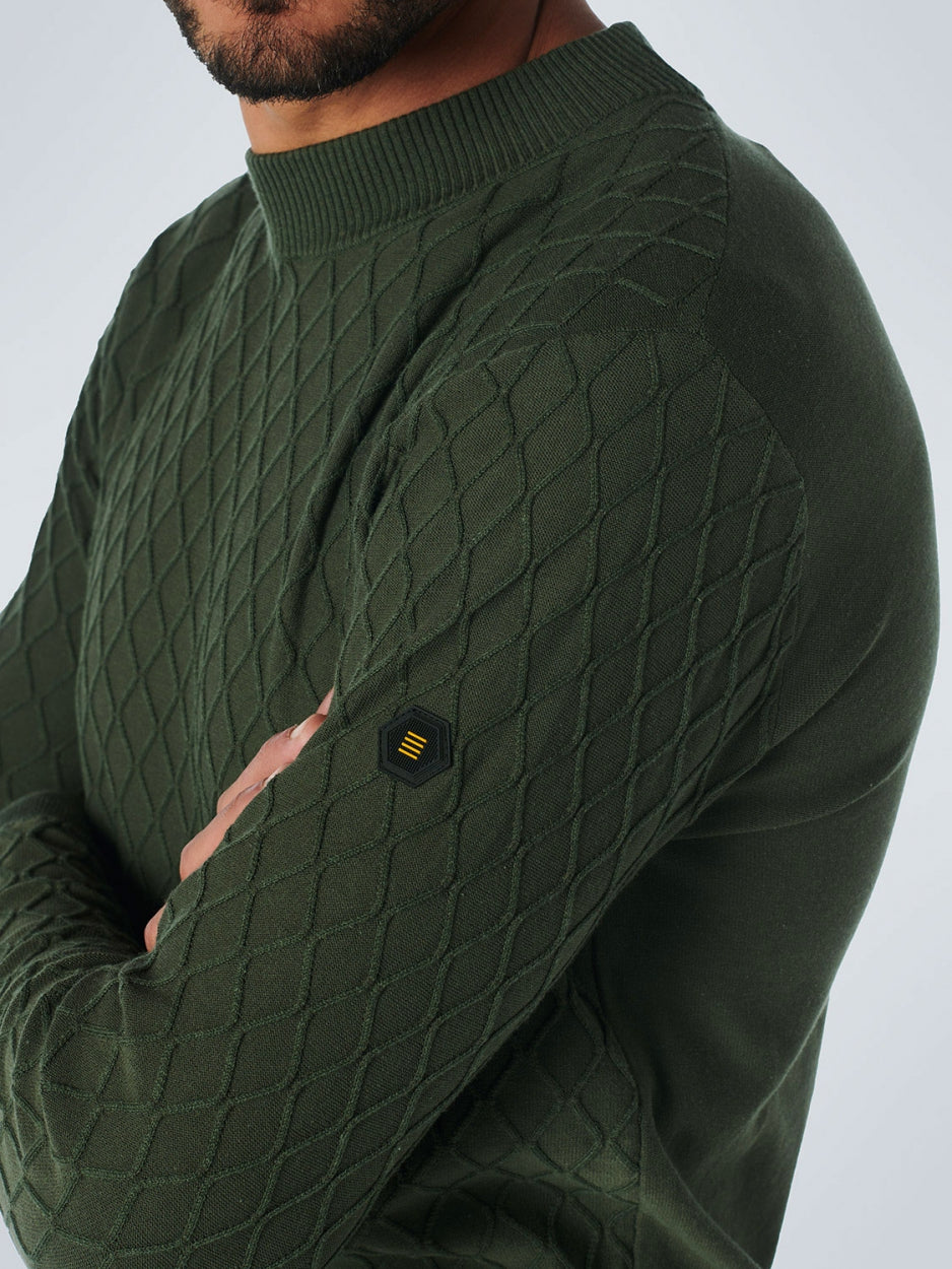 NoExcess Herren Pullover in grün
