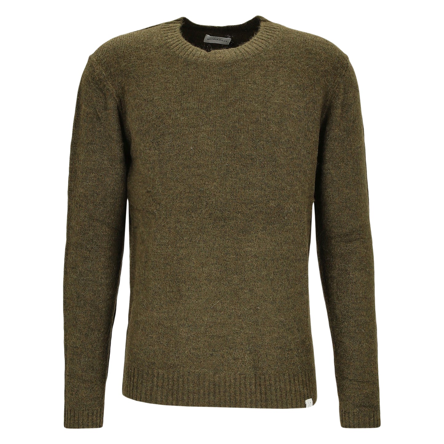 Nowadays Herren Pullover in oliv