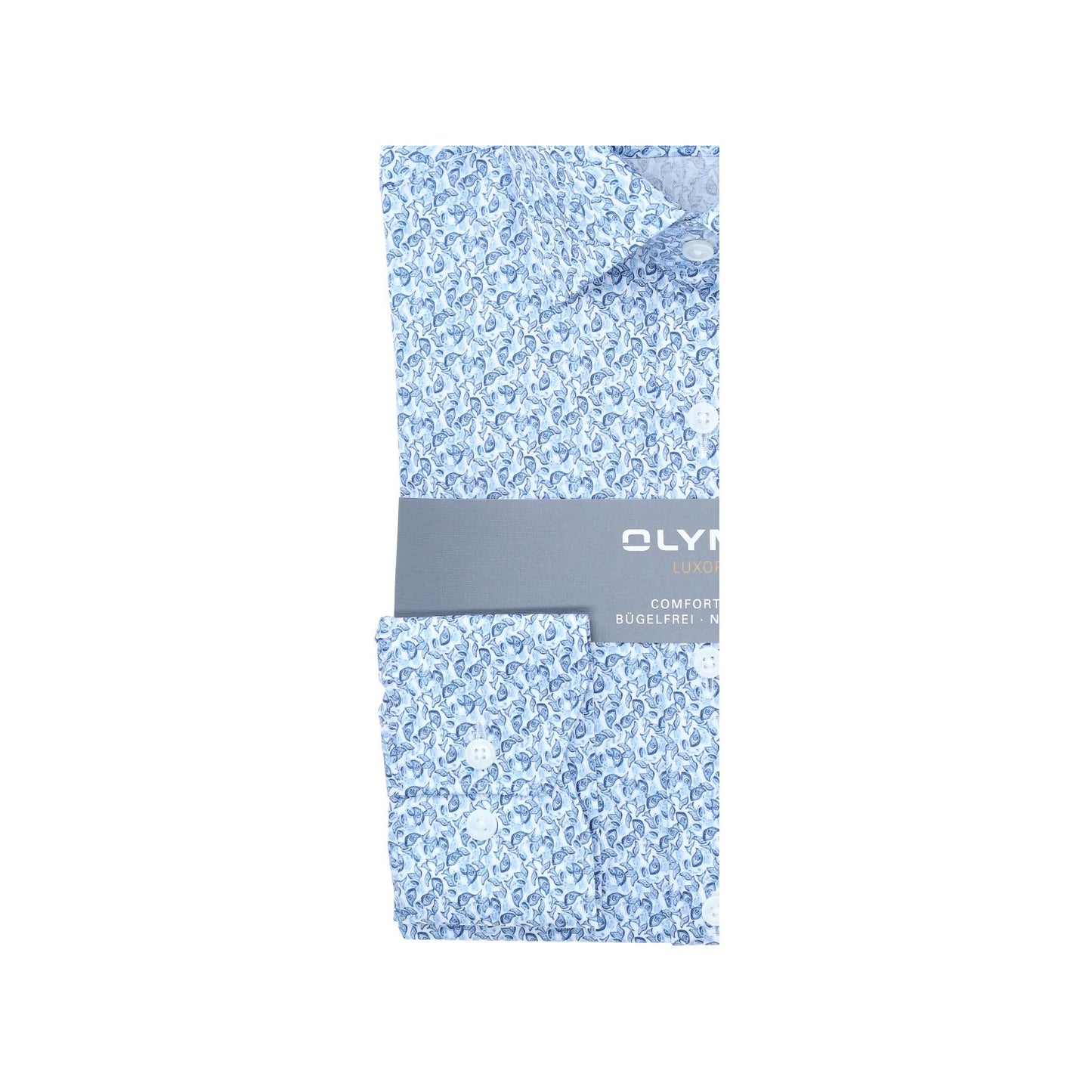 Olymp_CF Herren Hemd in blau