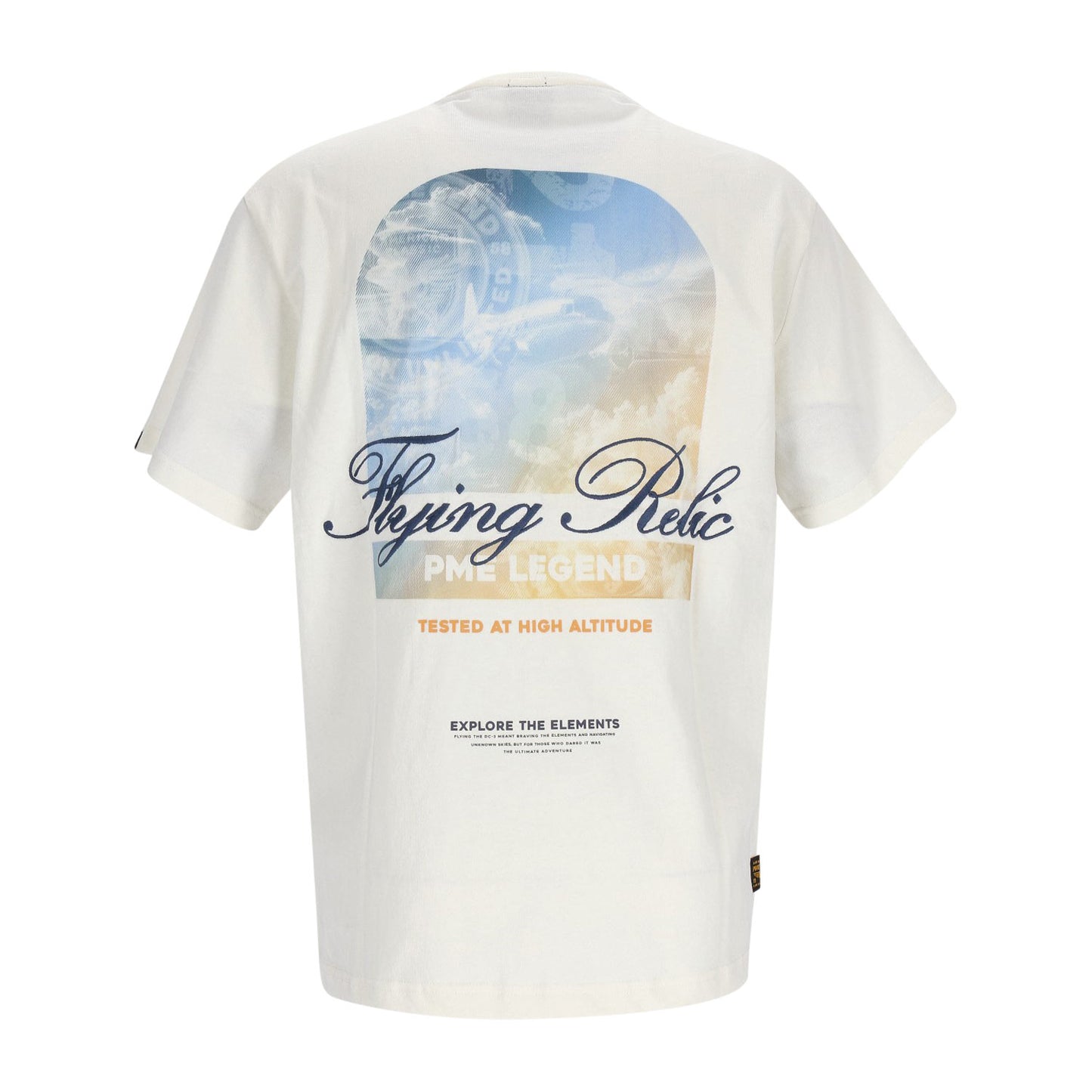 PME Legend Herren T-Shirt in weiß