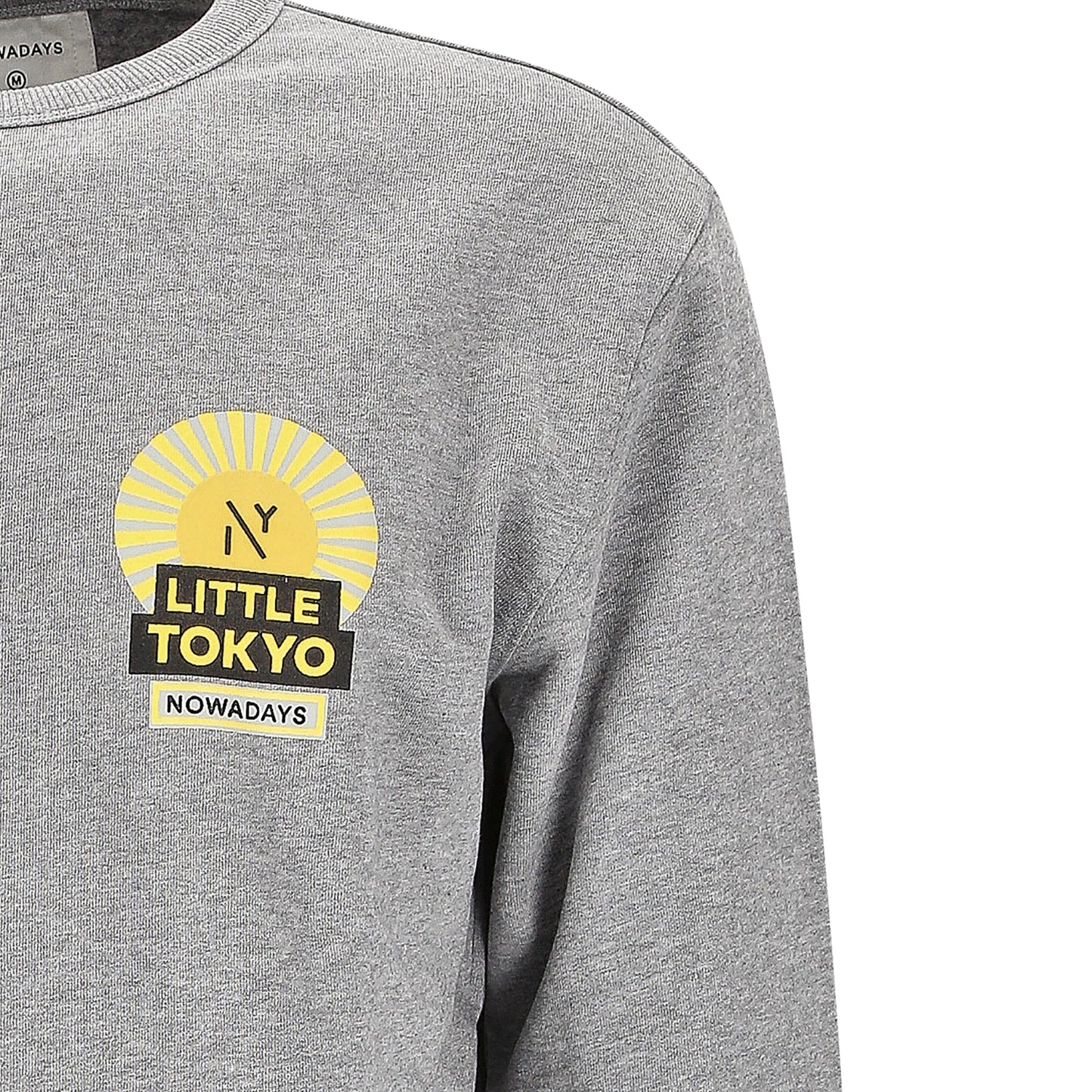 Nowadays Herren Sweat-Shirt in grau
