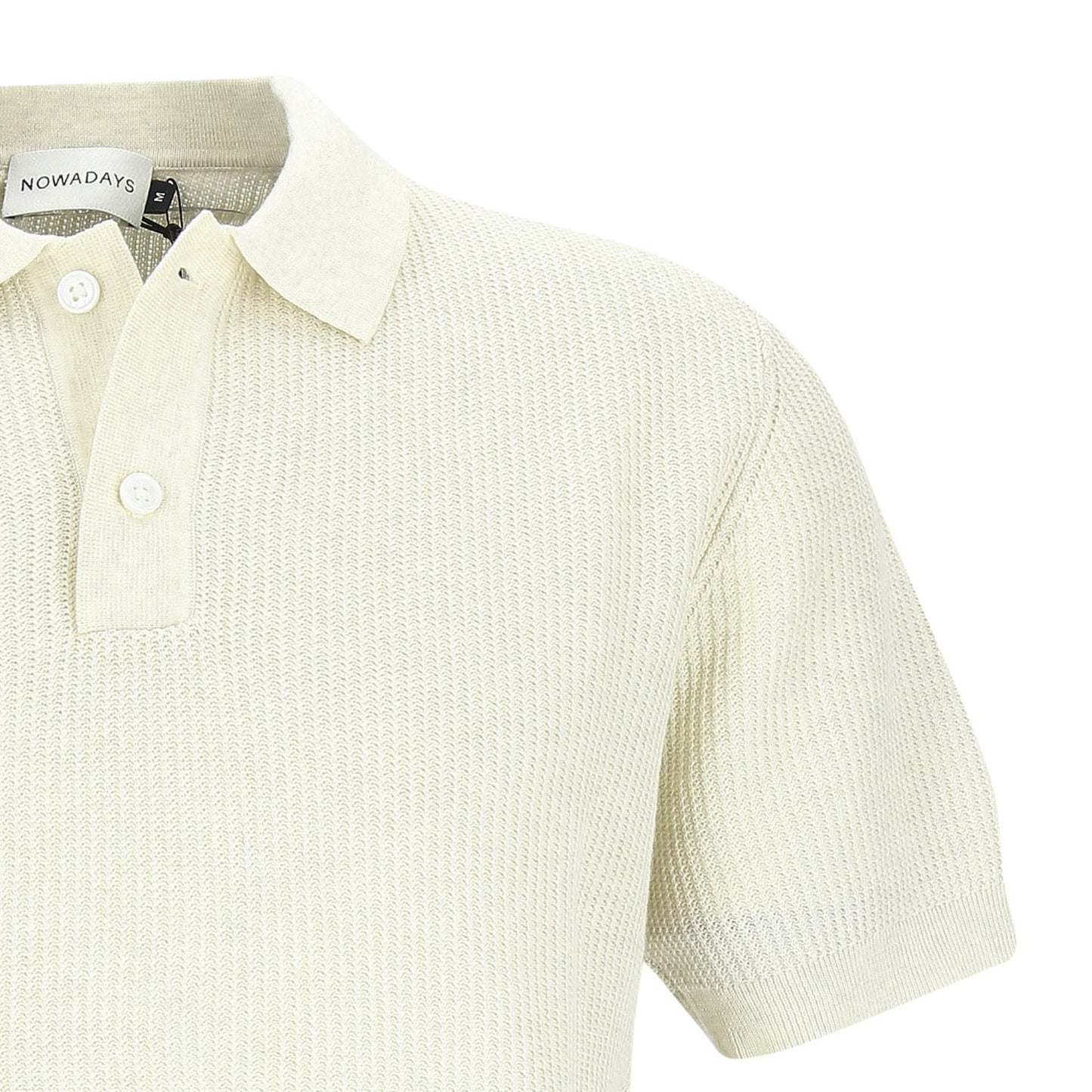Nowadays Herren Polo in beige