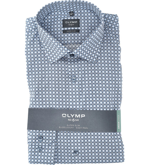 Olymp_SF Herren Hemd in blau