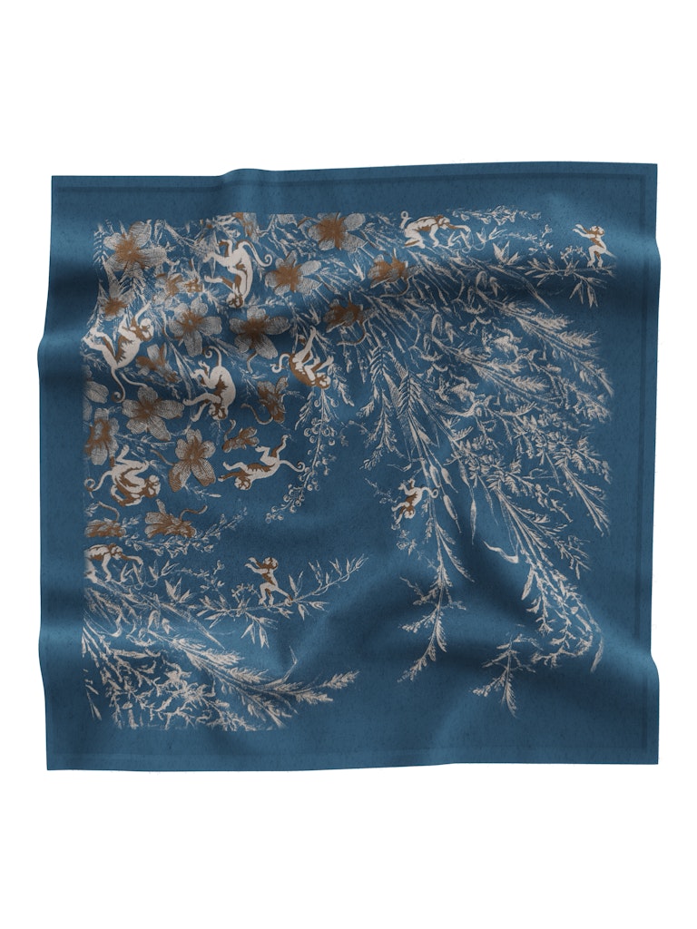 Olymp Herren Tucher / Schal in blau