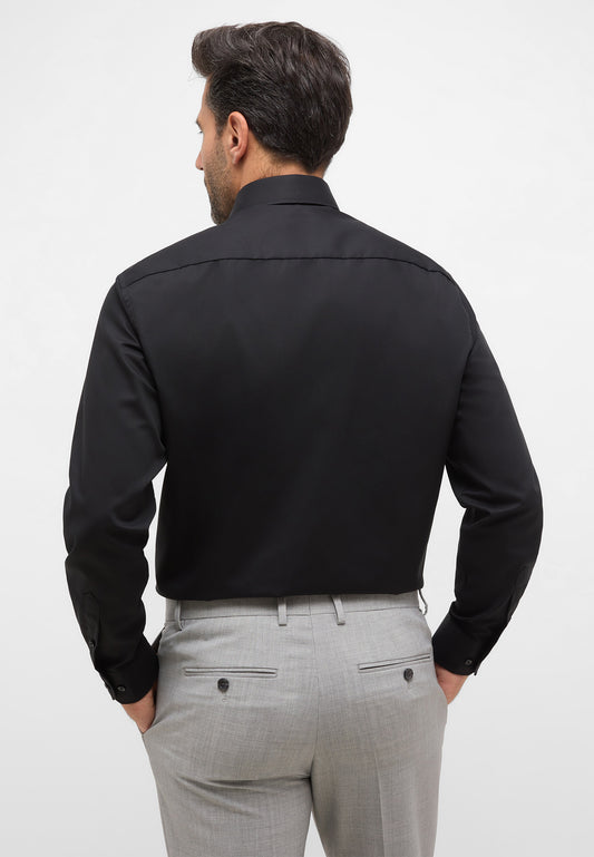 eterna Herren Hemd in schwarz