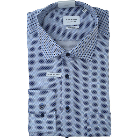 eterna Herren Hemd in blau