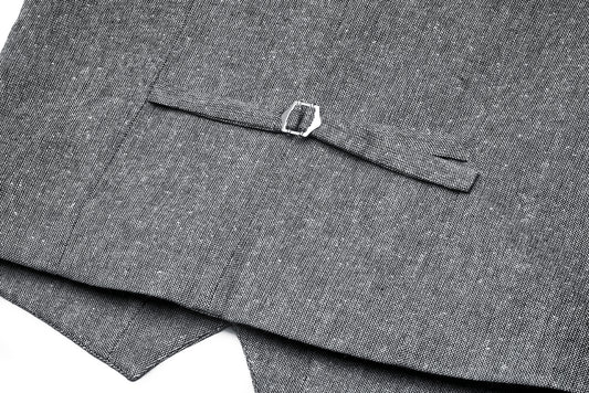 Prince Bowtie Herren Weste in grau