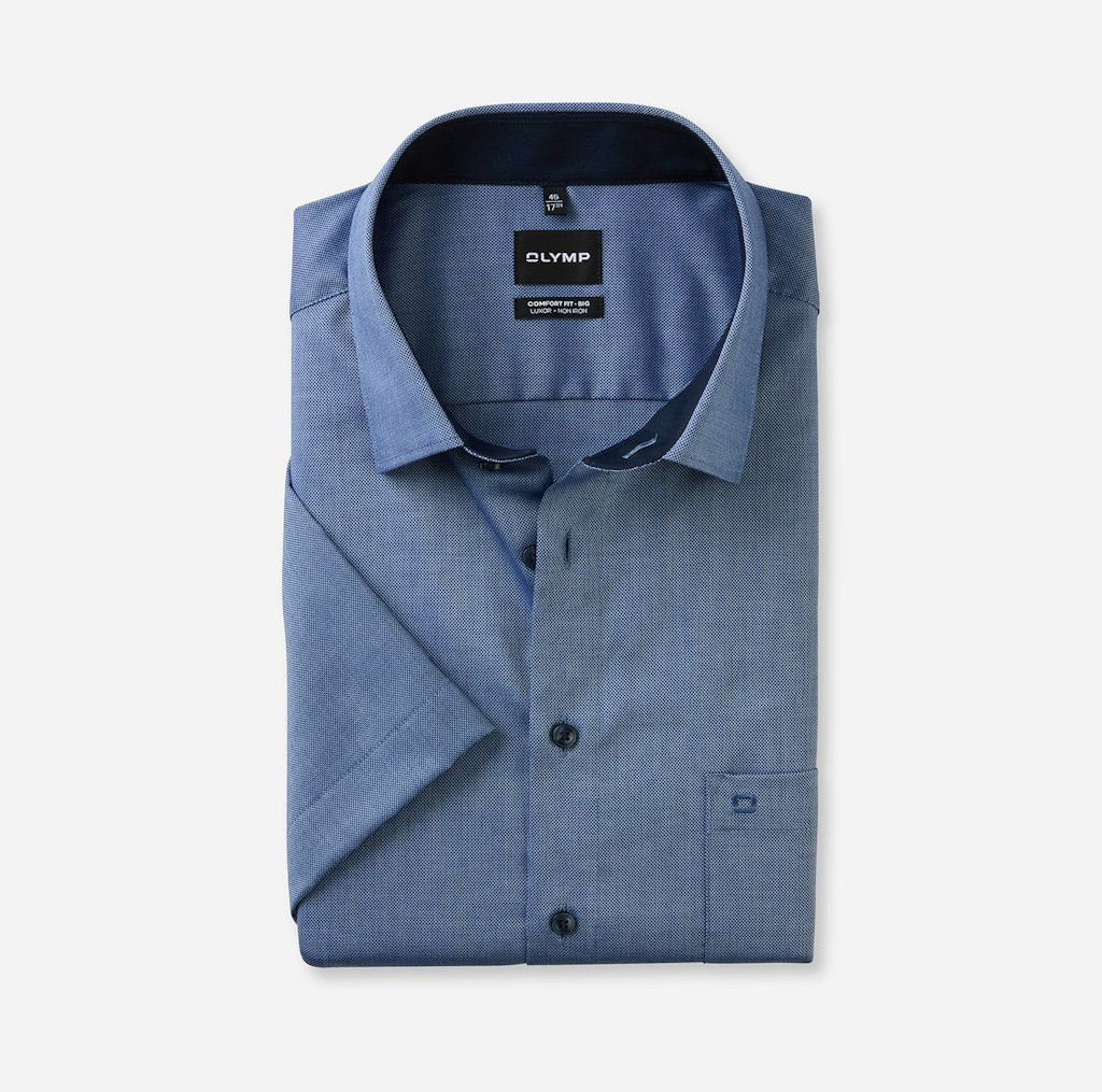 Olymp_CF Herren Hemd in blau
