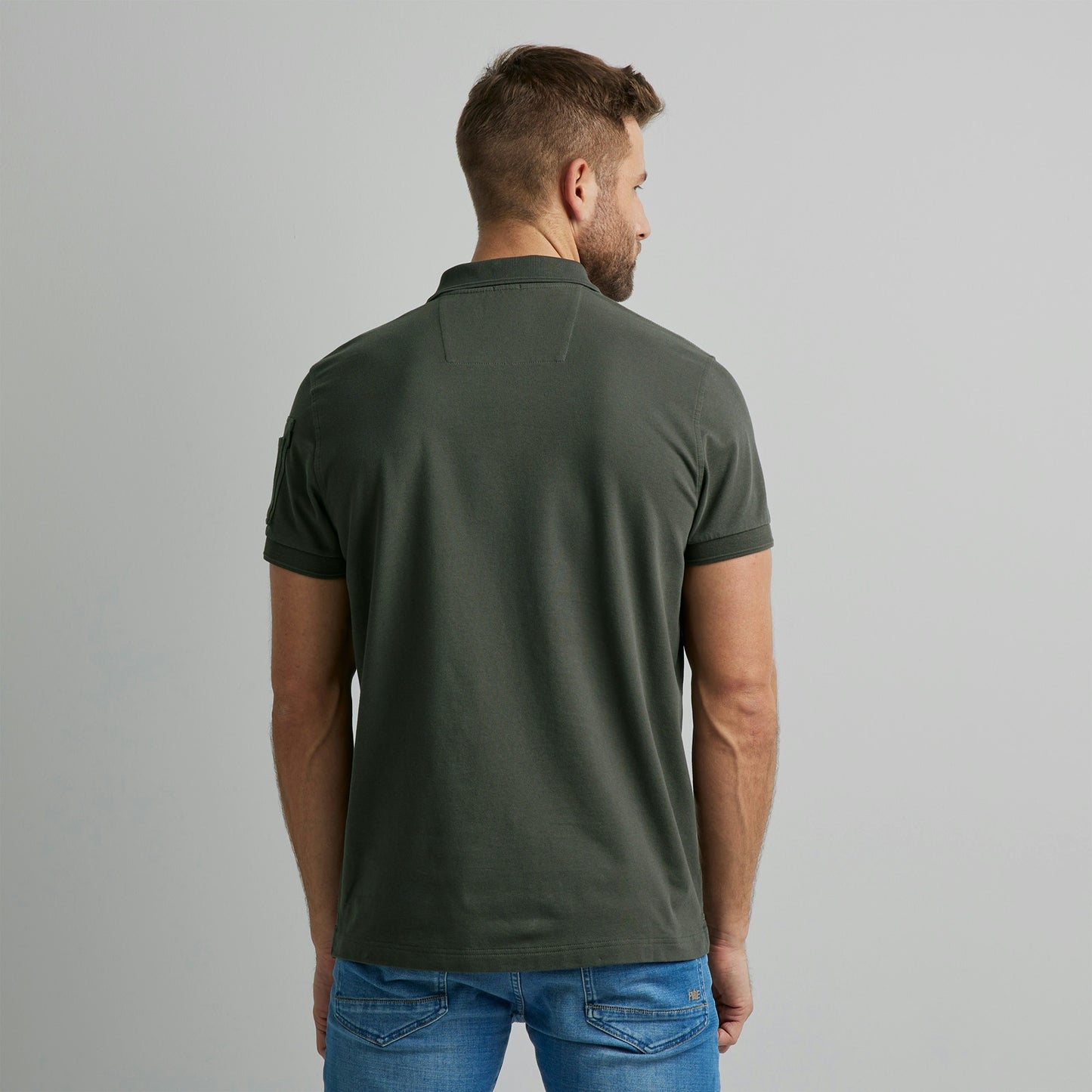 PME Legend Herren Poloshirt in grau