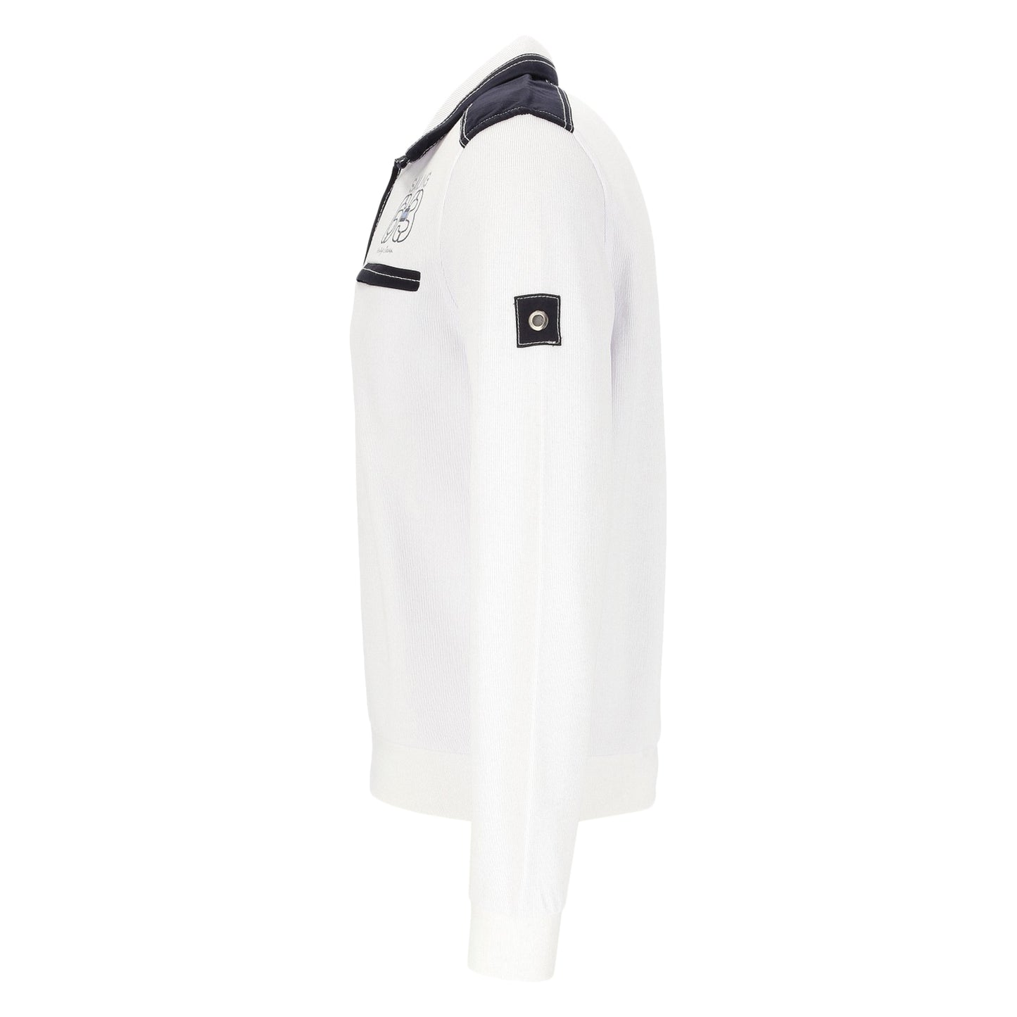 Mode Monte Carlo Herren Sweat-Shirt in weiß