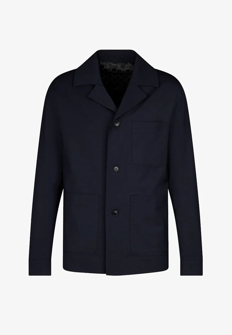 DryKorn Herren Fieldjacket in blau
