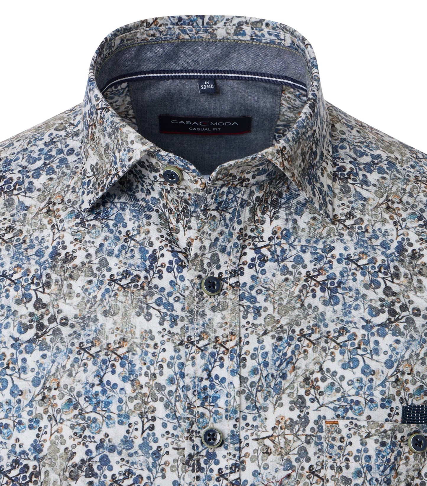 Casa Moda Herren Hemd in blau