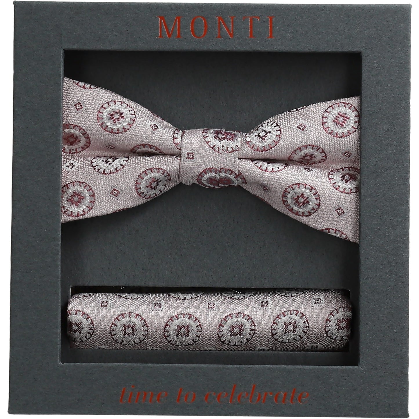 Monti Herren Schleife in rosa