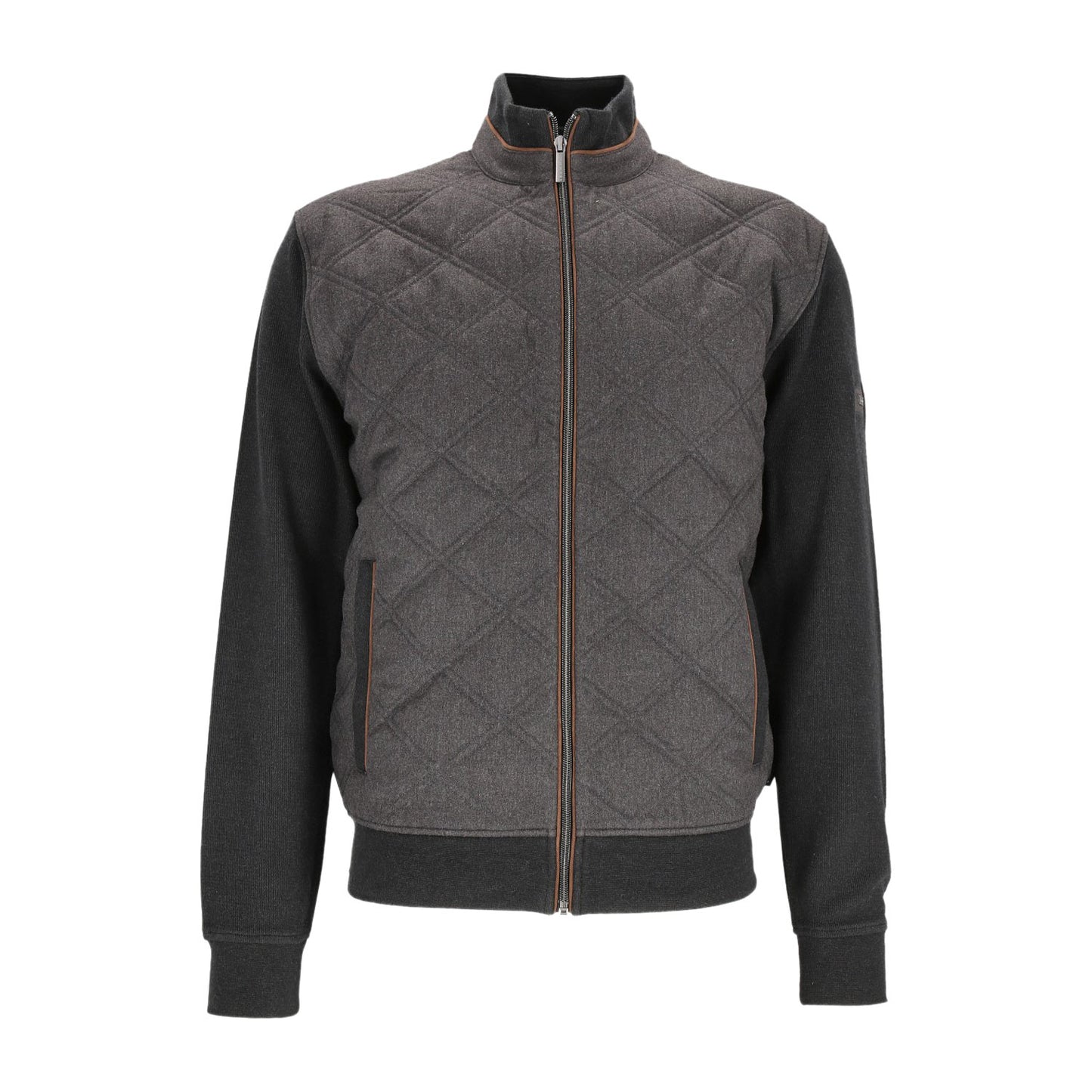 Bugatti Herren Sweat-Jacke in schwarz