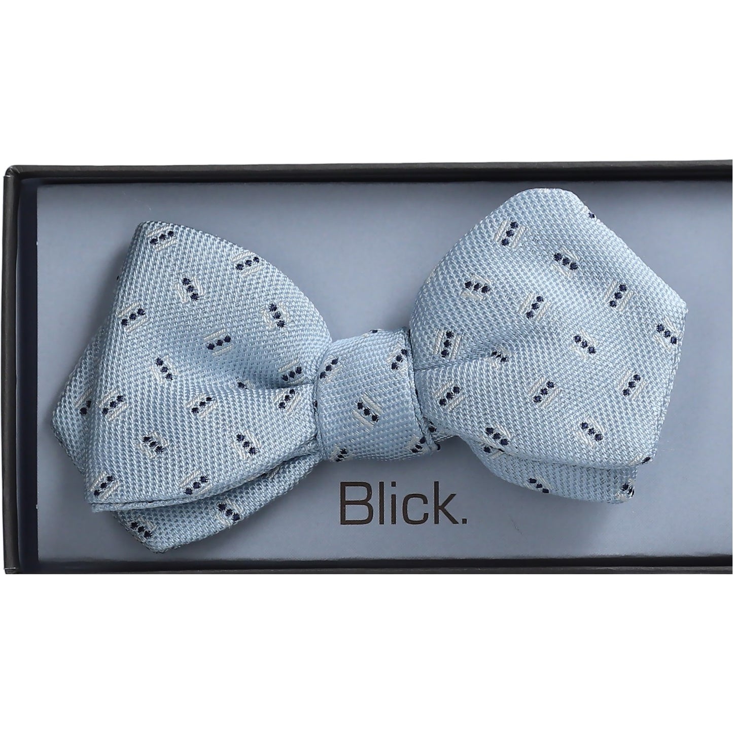 Blick Herren Schleife in blau