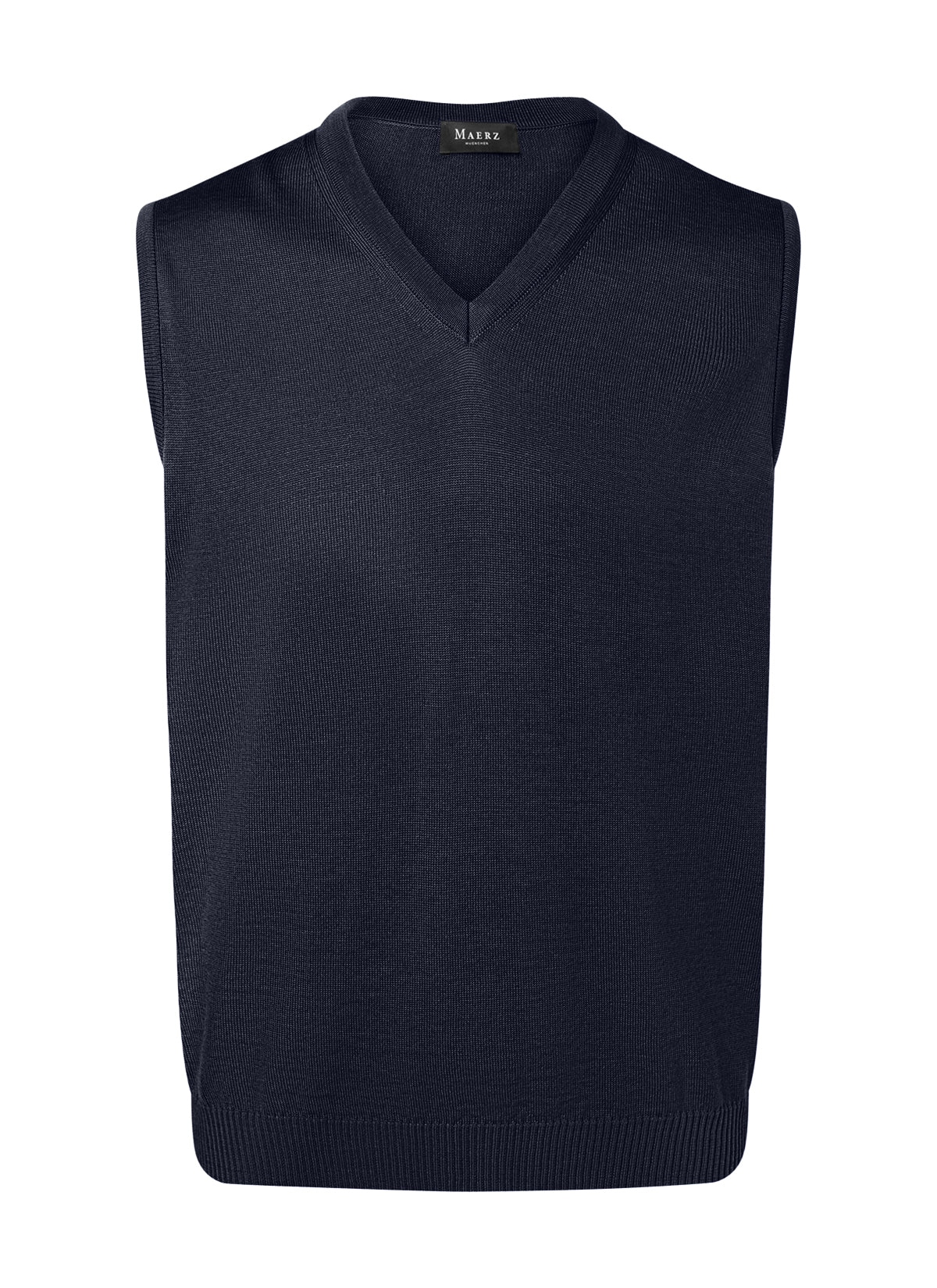 März Herren Pullunder in blau