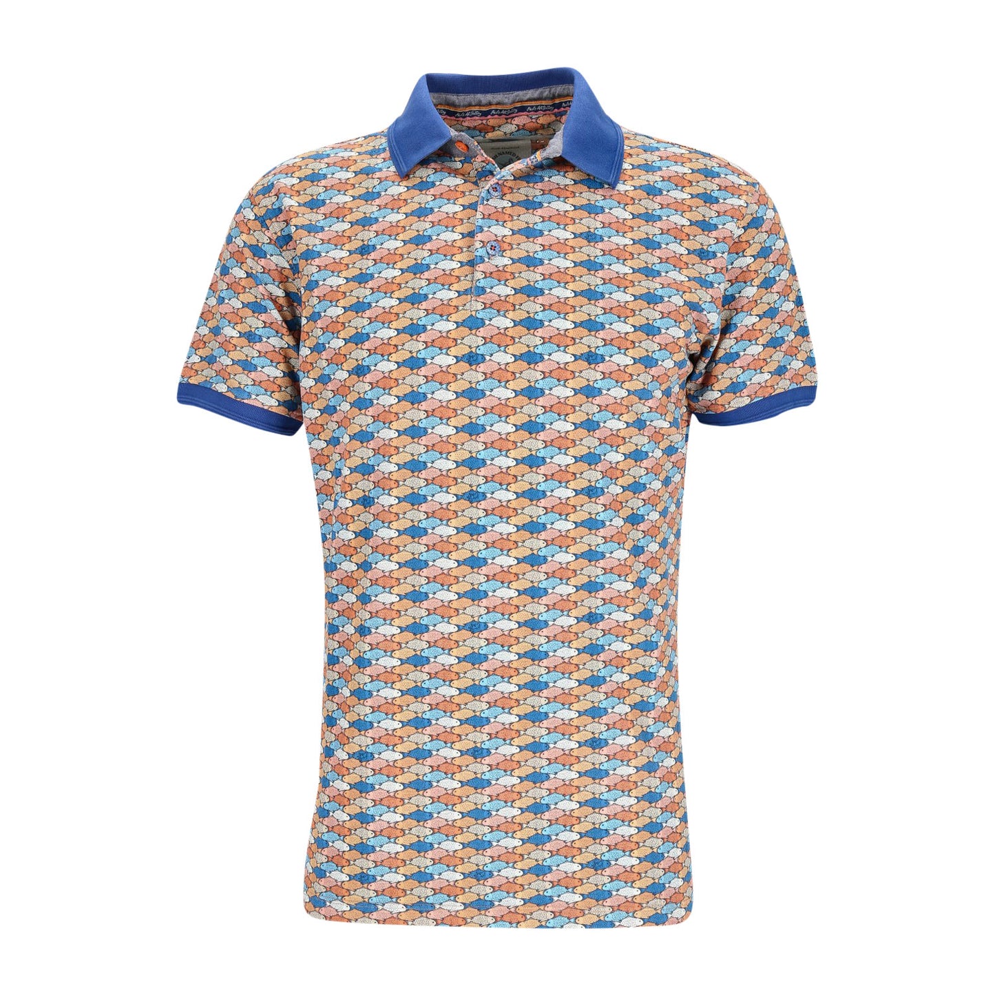 a Fish named Fred Herren Poloshirt in mehrfarbig