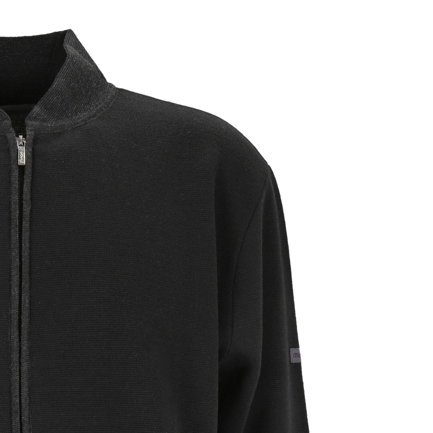 Mode Monte Carlo Herren Strickjacke in schwarz