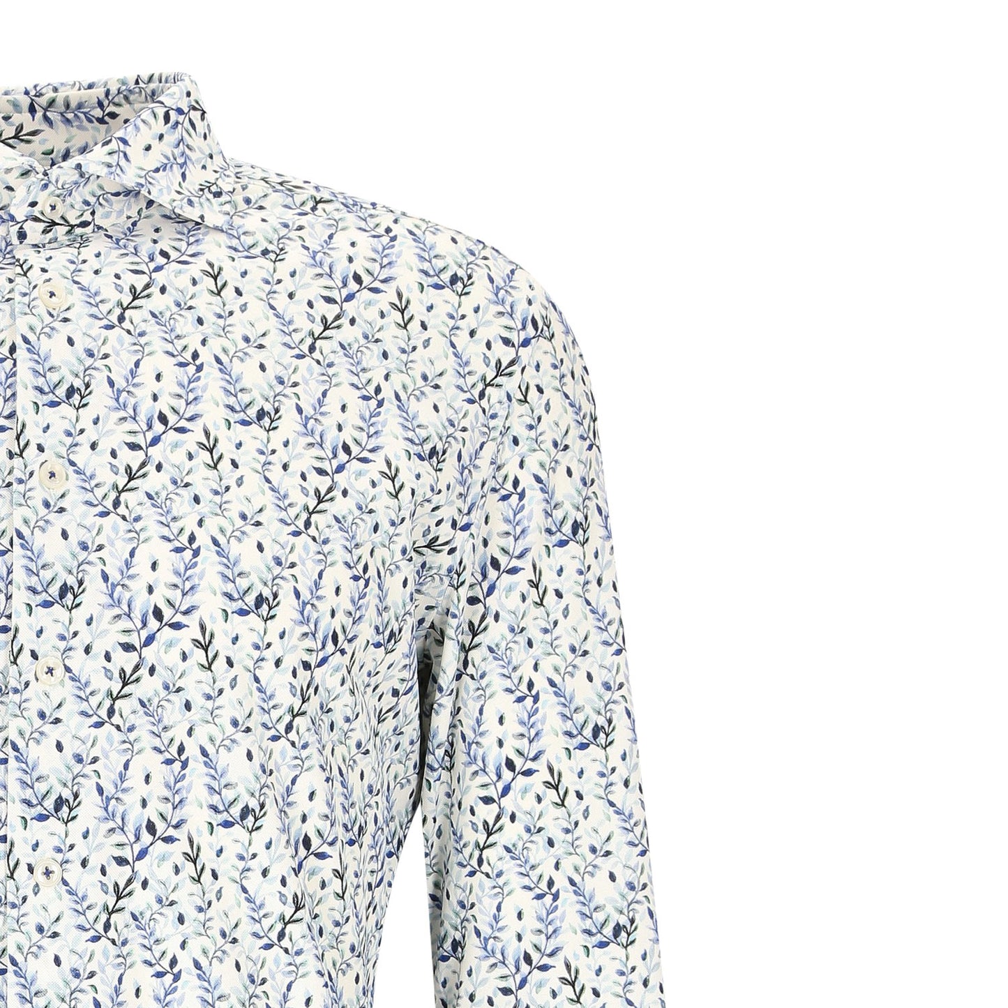 District indigo Herren Hemd in blau
